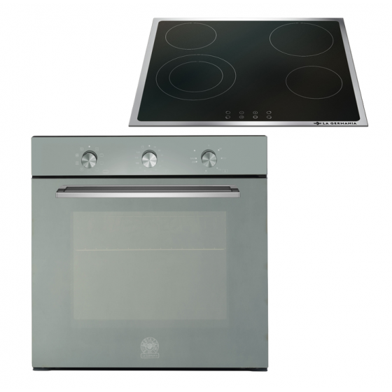 LA GERMANIA F609LAGΕKGS + P604VM1LAGGNX Εντοιχιζόμενος Φούρνος και Κεραμική Εστία 58cm LA GERMANIA F609LAGΕKGS + P604VM1LAGGNX Εντοιχιζόμενος Φούρνος και Κεραμική Εστία 58cm